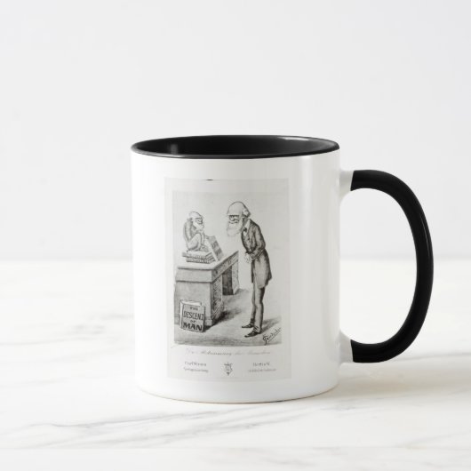 Mug La descente de l'homme (Droite)