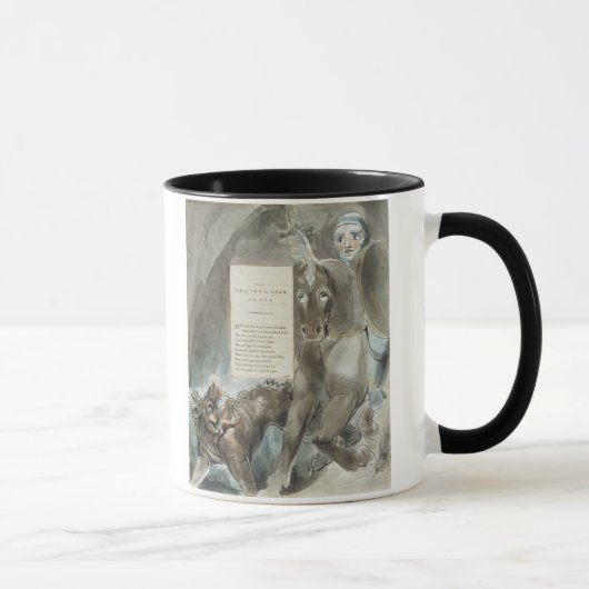 Mug La descente d'Odin, une ode, 'des poèmes du Th (Droite)