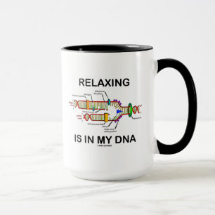 Mug La détente est en mon ADN (la reproduction d'ADN)