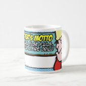 Mug La devise du professeur (Devant droit)