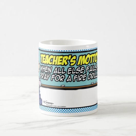 Mug La devise du professeur (Centre)