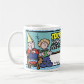 Mug La devise du professeur (Gauche)