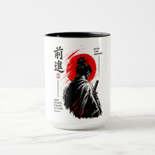 Mug La Discipline Construit la Liberté Japanese Torii 