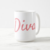 Mug La Diva   (Devant droit)
