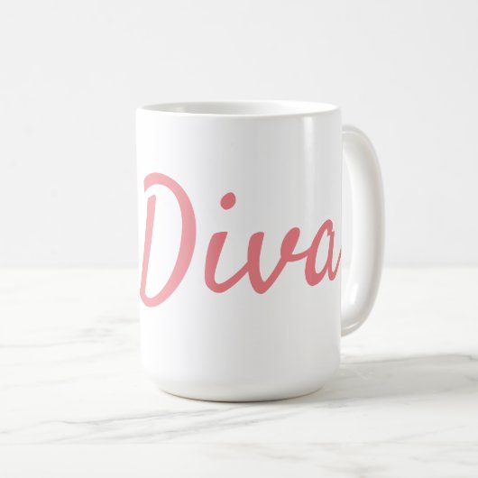 Mug La Diva   (Devant droit)