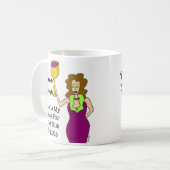 Mug La diva "vin de vin est ma récompense… " (Devant gauche)