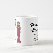 Mug La diva "vin de vin est ma récompense pour être (Centre)