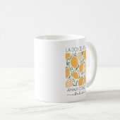 Mug La Dolce Vita Amalfi Coast Italie Lemons Travel (Devant droit)