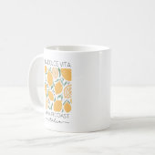 Mug La Dolce Vita Amalfi Coast Italie Lemons Travel (Devant gauche)