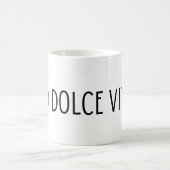 Mug La dolce vita italian lettrage (Centre)