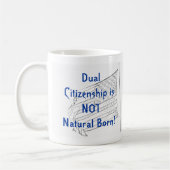 Mug La double citoyenneté n'est pas de naissance ! (Gauche)