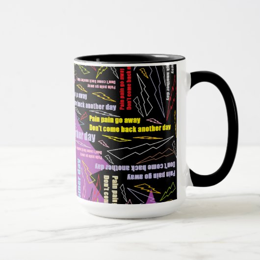Mug La douleur de douleur partent (Droite)