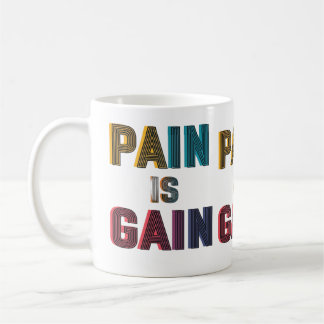 MUG "LA DOULEUR GAGNE"