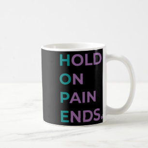 Mug La douleur met fin à l'espoir de la sensibilisatio