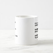 MUG LA DOULEUR VOUS REND PLUS FORT (Centre)