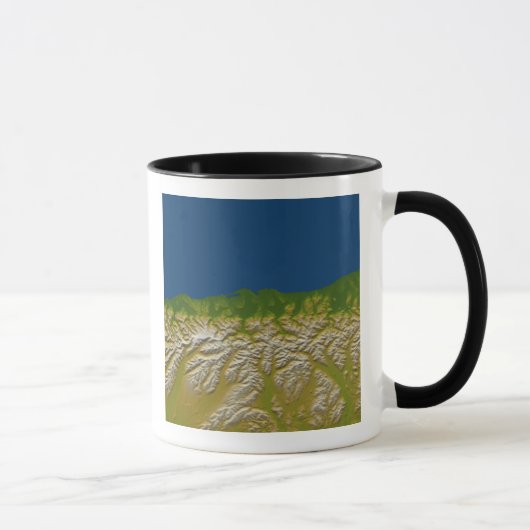 Mug La faille alpine le long de la côte ouest (Droite)