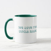 Mug La famille 057, nous vous aimons oncle Ralph (Gauche)