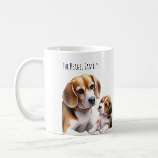 Mug La famille Beagel (Gauche)