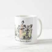 Mug La famille Bennet - Jane Austen Pride & Prejudice (Devant droit)