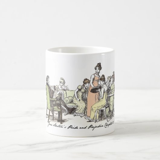 Mug La famille Bennet - Jane Austen Pride & Prejudice (Centre)