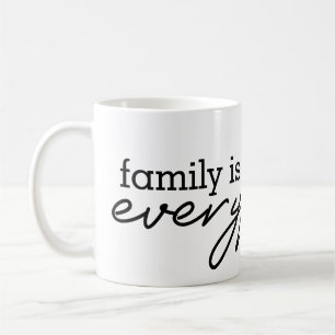 Mug La Famille, c'est tout - Design familial