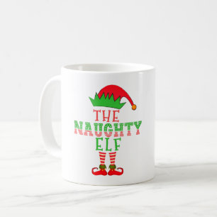Mug La famille de lutins coquins Pyjama de Noël assort