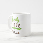 Mug La Famille Est Comme Fudge Drôle Citation (Devant gauche)