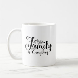 Mug La famille est tout citation