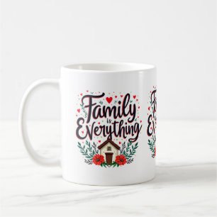 Mug La Famille est Tout Cottagecore