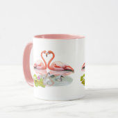 MUG LA FAMILLE FLAMANT ROSE (Devant gauche)