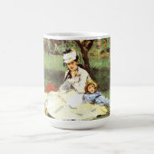 Mug La famille Monet dans son jardin Edouard Manet (Centre)
