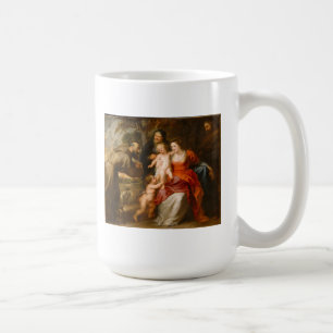 Mug La famille sainte avec des saints