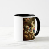 Mug La famille sainte, XVIIIème siècle (Devant droit)