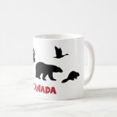 Mug La faune canadienne (Devant droit)