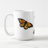 Mug La faune de la monarque orange (Gauche)