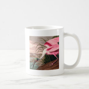 Mug La faune des oiseaux d'Audubon de Spoonbill Roseat