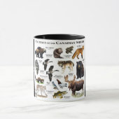 Mug "La faune du Bouclier canadien" (Centre)