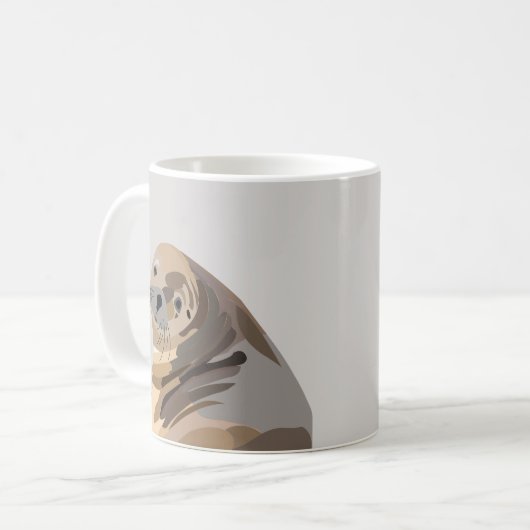 Mug La faune du lion de mer (Devant gauche)
