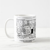 Mug La femme a encore fait du lèche-vitrines ! (Gauche)