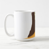 Mug la femme art abstrait (Gauche)