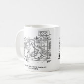 Mug La femme veut que son mari lui jette les clés de l (Devant gauche)