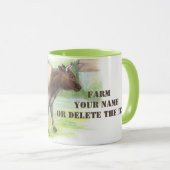 Mug La ferme à la vache (Devant droit)