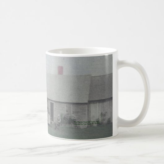 Mug La ferme de Claude Goodrich - Bingham, Maine (Droite)