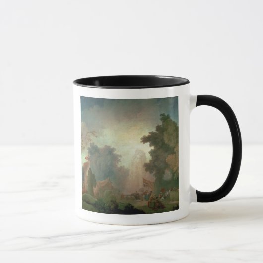 Mug La fête au Saint-Nuage (huile sur la toile) (pour (Droite)