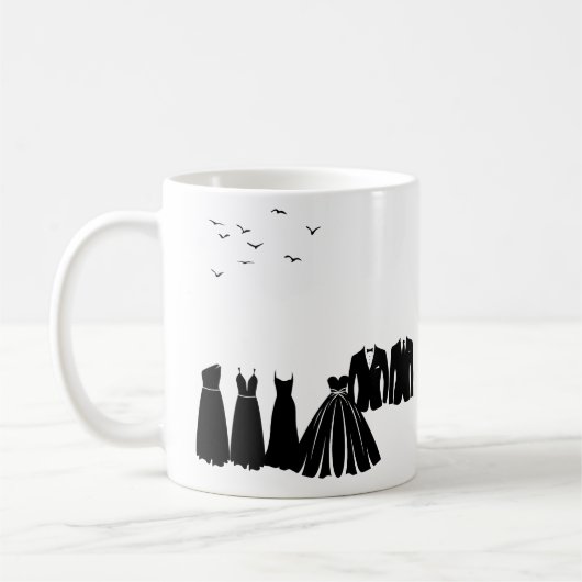 Mug La fête de mariage (Gauche)