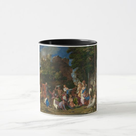 Mug La fête des dieux (par Giovanni Bellini) (Centre)