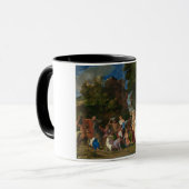 Mug La fête des dieux (par Giovanni Bellini) (Devant gauche)