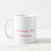 Mug La Fête des mères donne à la fille de maman une cl (Gauche)