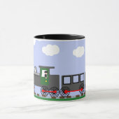 Mug La fête des Pères avec Train (Centre)