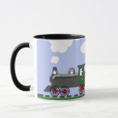 Mug La fête des Pères avec Train (Gauche)
